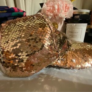 NWT Eugenia Kim Sequin Embellished Baseball Cap